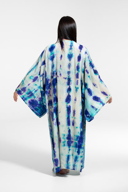 Devi Kimono blue-light blue-white