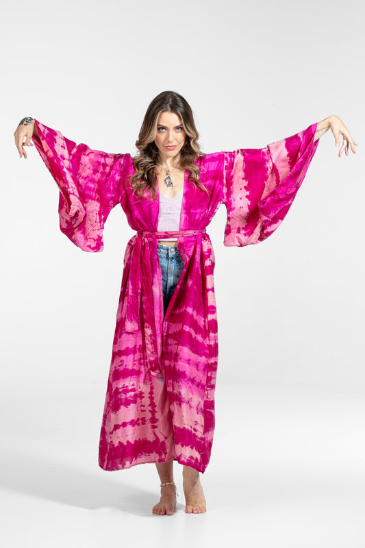 Freya Kimono pink-rose